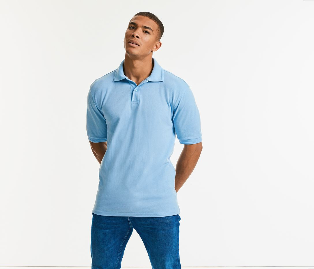 HARDWEARING POLYCOTTON POLO