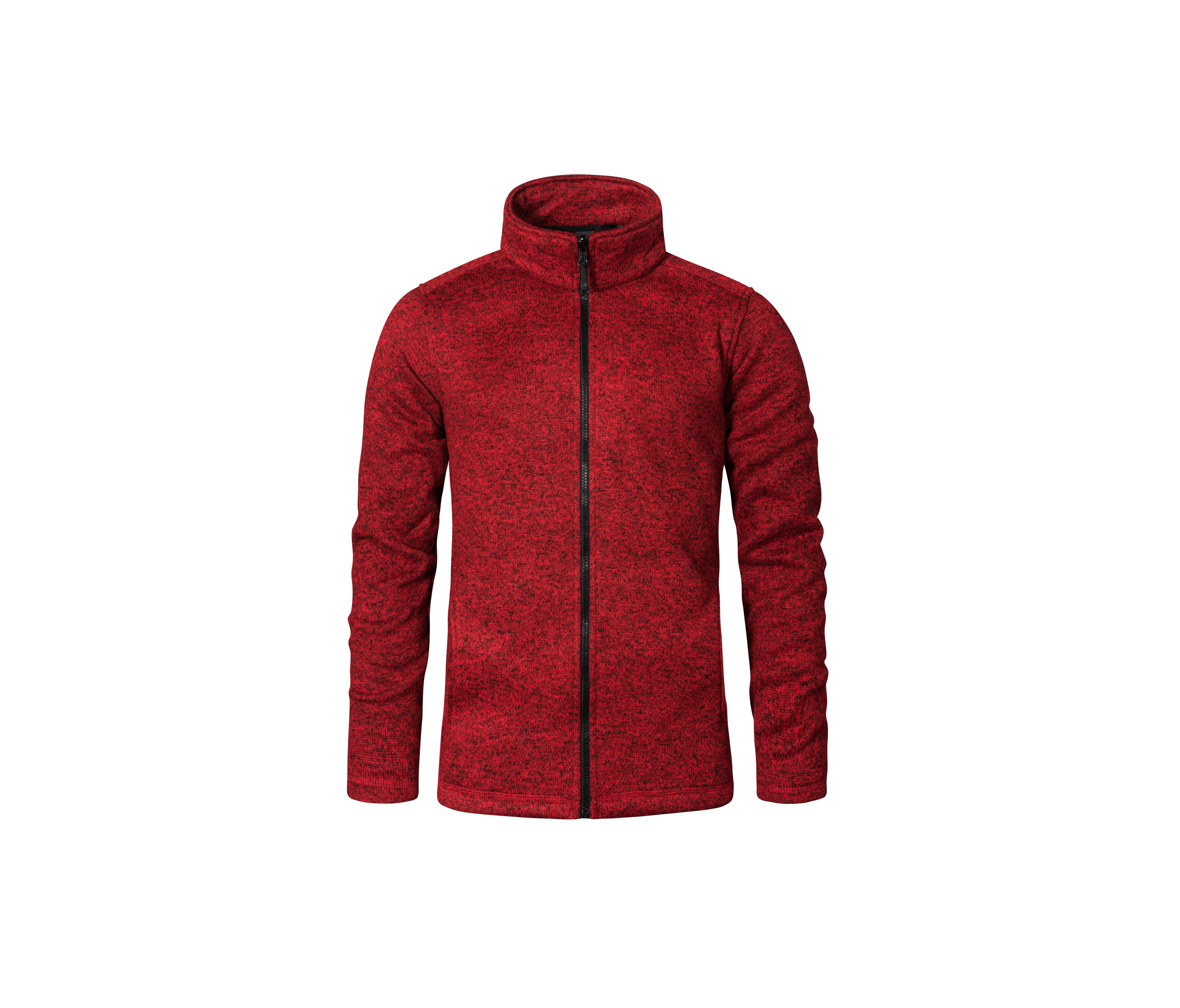 MEN'S KNIT FLEECE JACKET C+