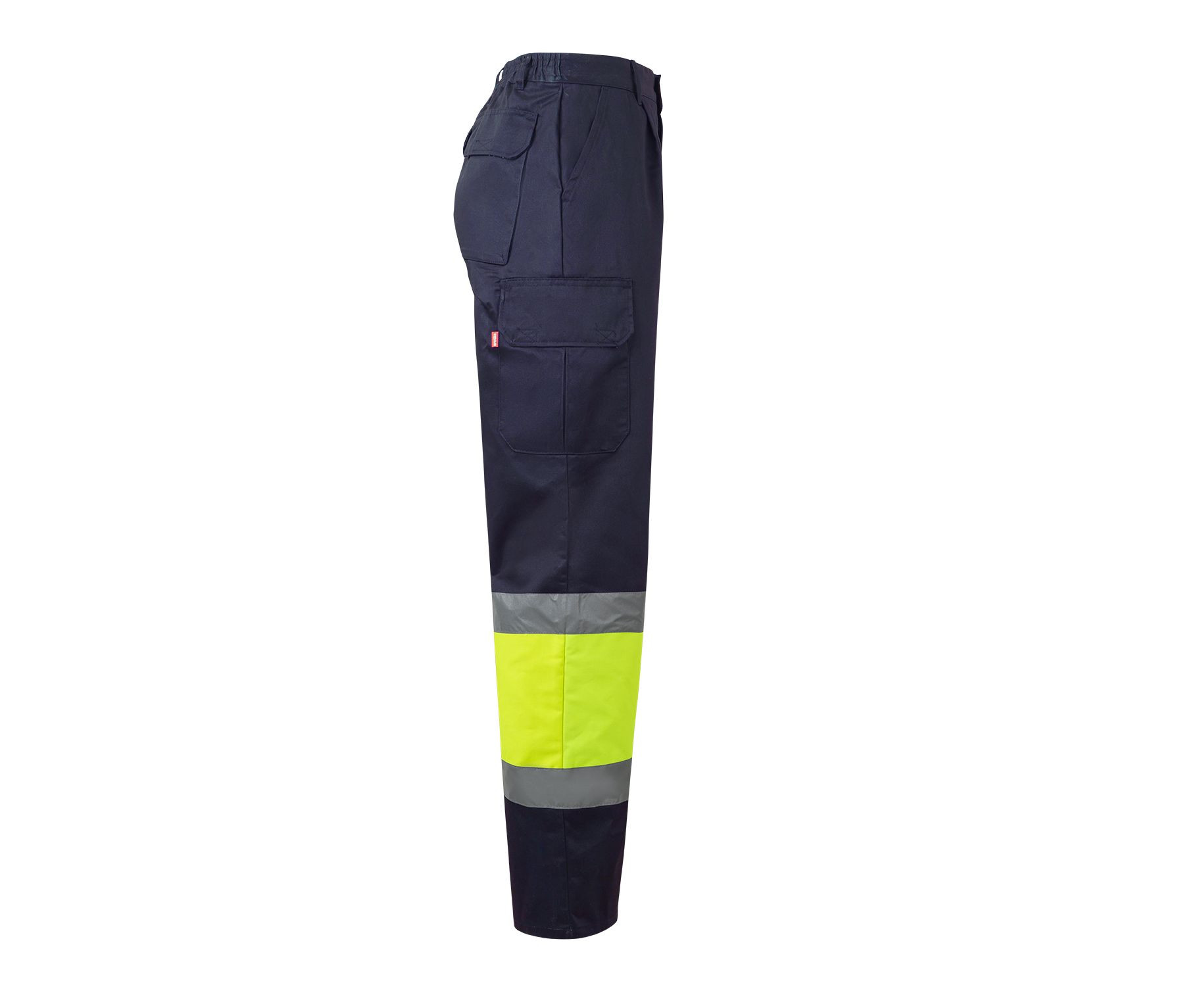 PANTALON BICOLORE MULTIPOCHES