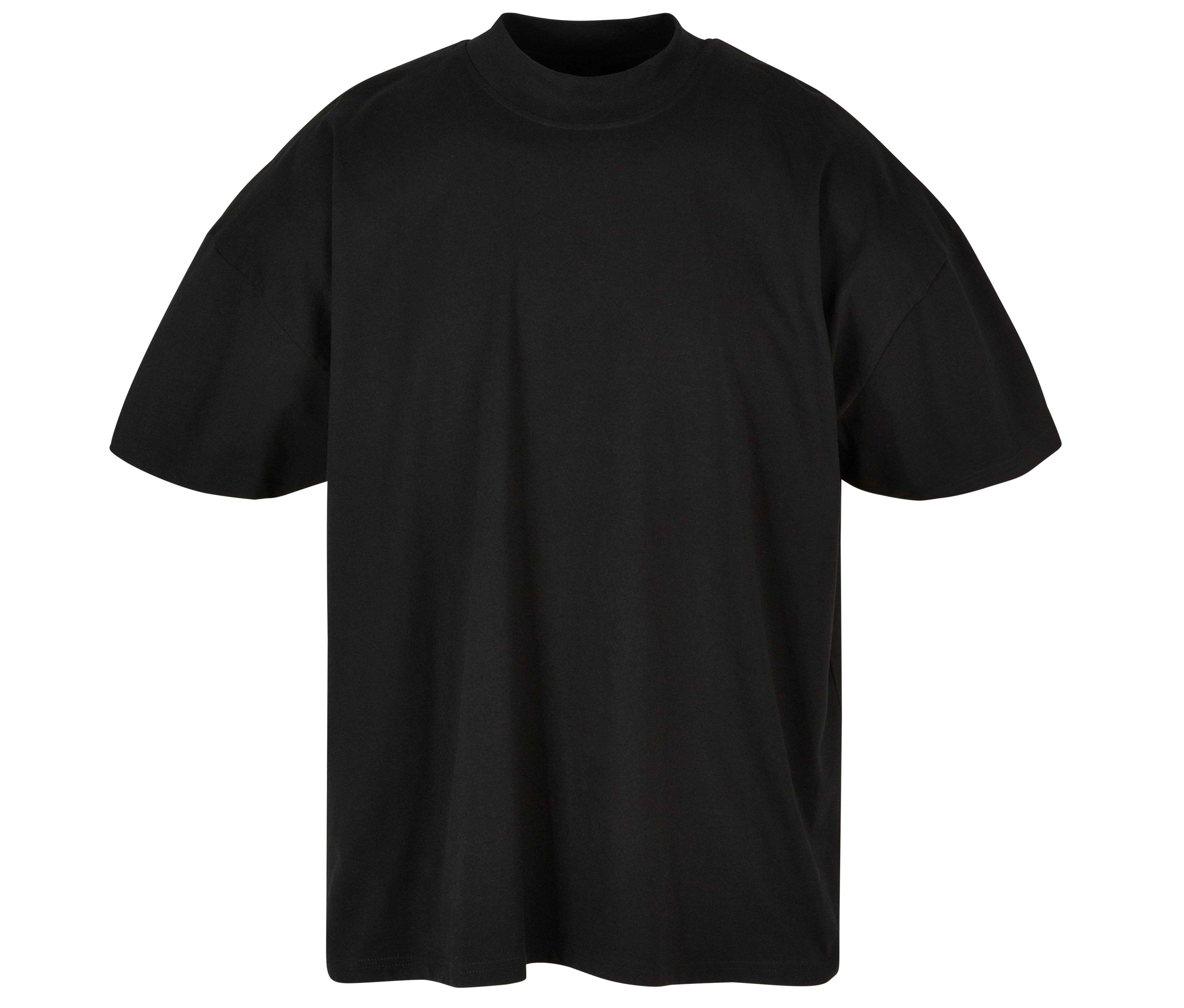 OVERSIZED MOCK NECK TEE